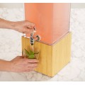 Bamboo 3 Gallon Beverage Dispenser with Infusion Chamber