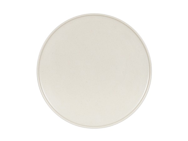 Sorelle 10" Black and Ivory Speckle Plate