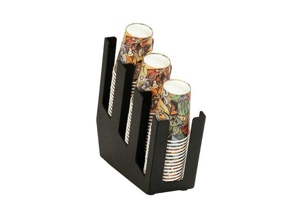  3 Section Classic Eco Cup & Lid Organizer