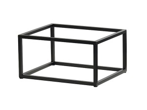 Black Metal Riser-10x12x6.75
